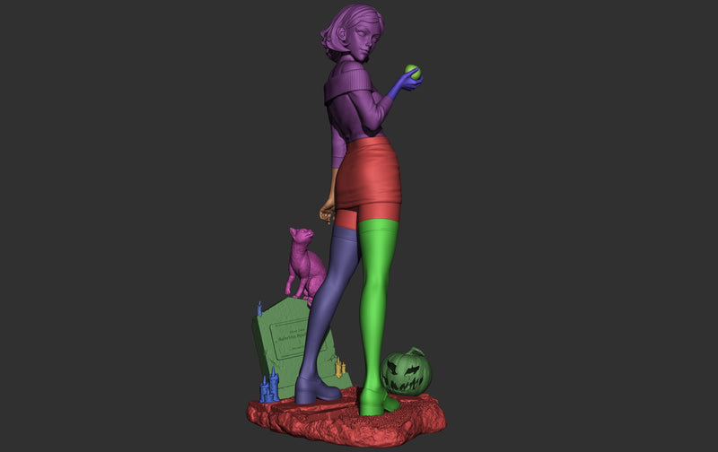 Sabrina Resin Statue - view 7