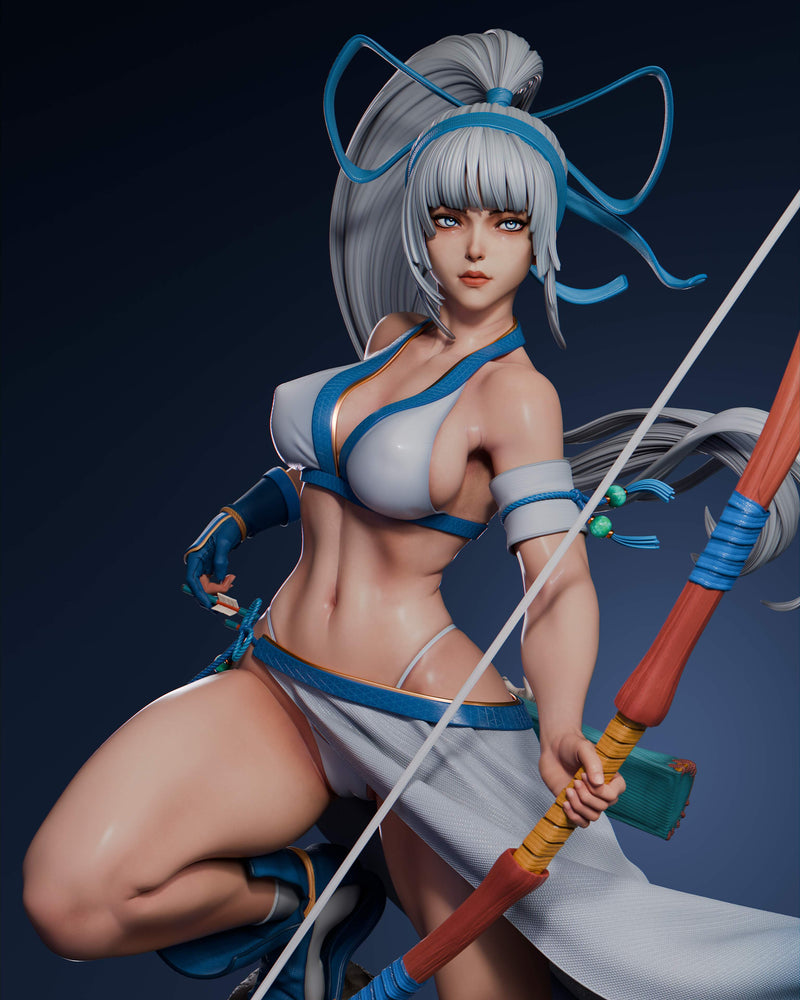 Mina Majikina Resin Statue - view 5