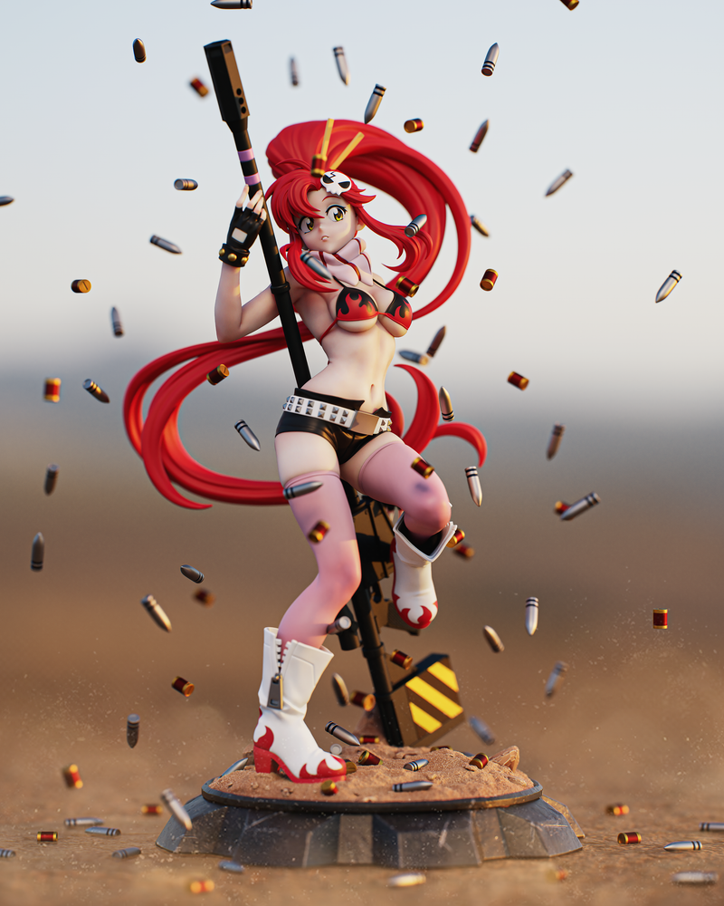 Yoko Littner Resin Statue - view 3