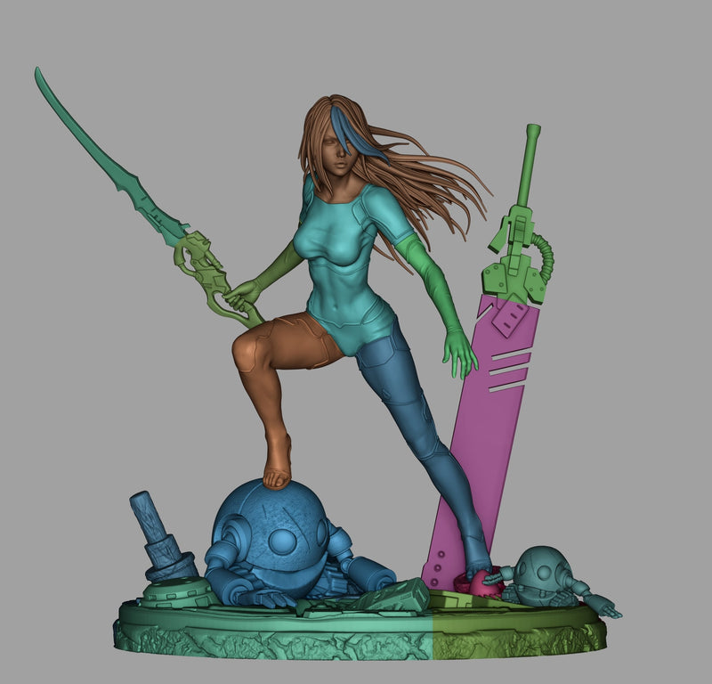 A2 Resin Statue - view 8