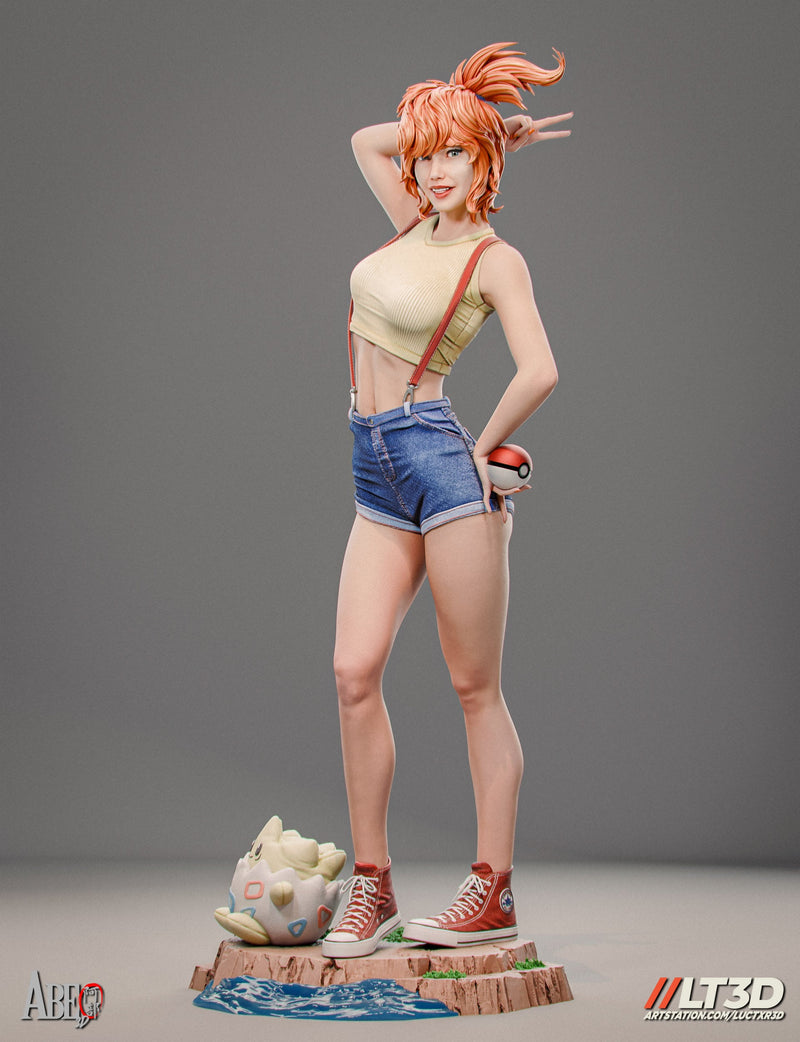 Misty Resin Statue - view 1