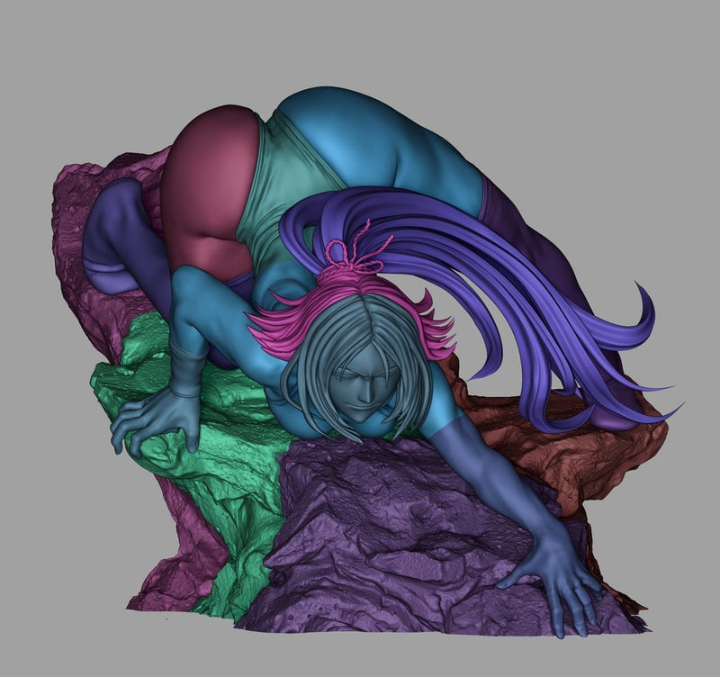 Yoruichi Resin Statue - view 7