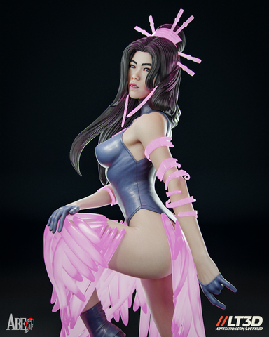 Psylocke Hellfire Gala Resin Statue - view 1