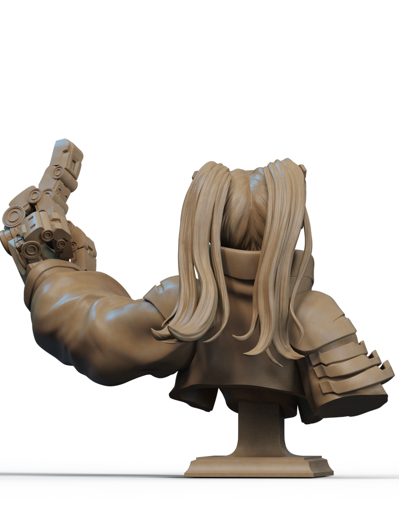 Rebecca Resin Bust - Design 1 - view 2