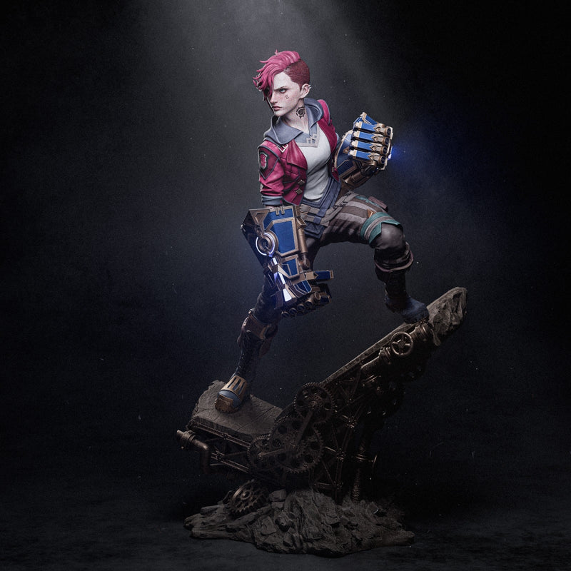Vi Resin Statue - view 4