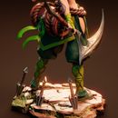 Akali Resin Statue - view 2