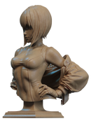 Motoko Kusanagi Resin Bust - view 3