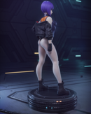 Motoko Kusanagi Resin Statue - view 3