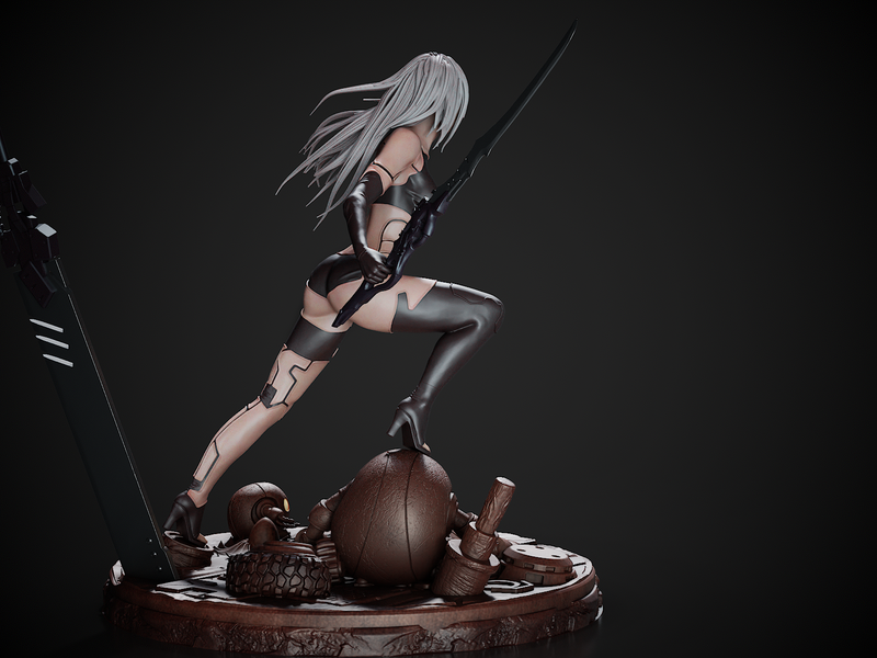 A2 Resin Statue - view 6