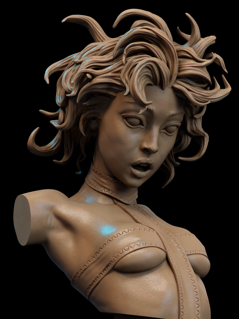 Leeloo Resin Bust - view 1