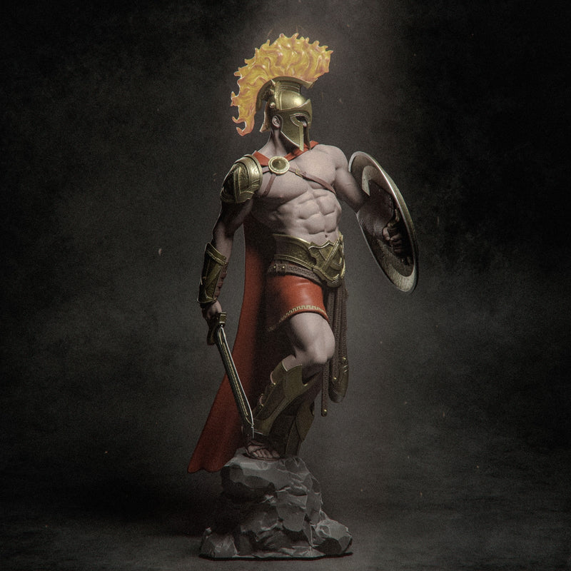 Ares Resin Statue - view 3