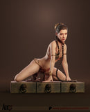 Princess Leia Jabba's Slave Resin Statue - view 1