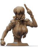 Motoko Resin Bust - view 1