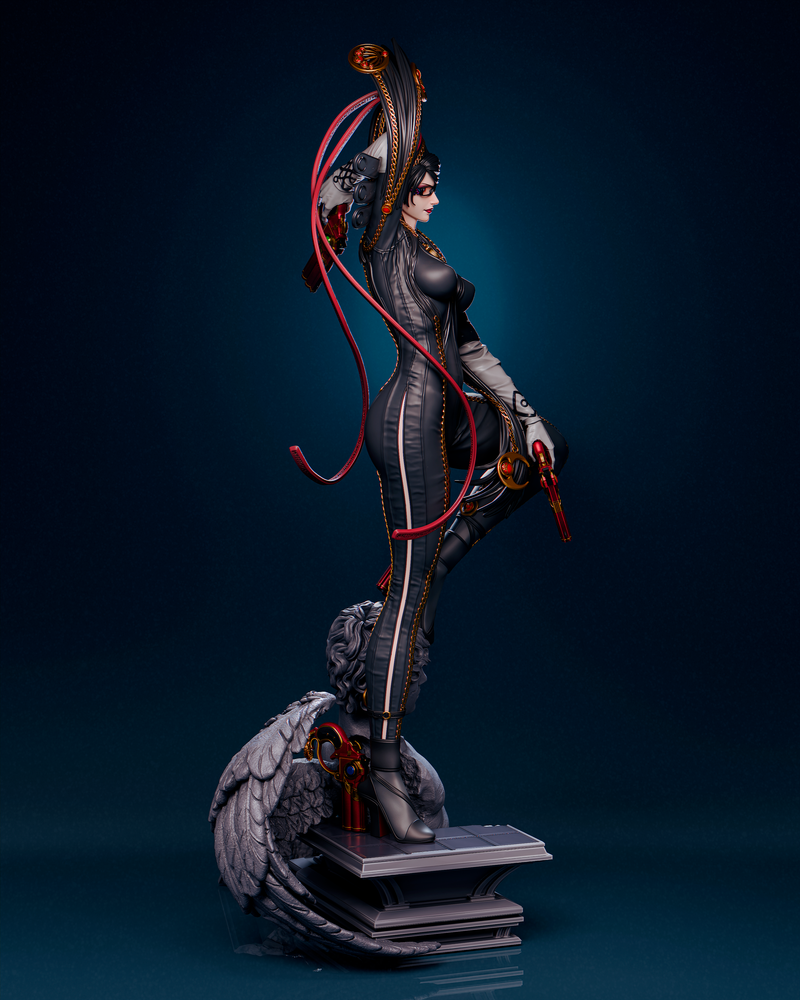 Bayonetta by Davi Resin Statue - view 4