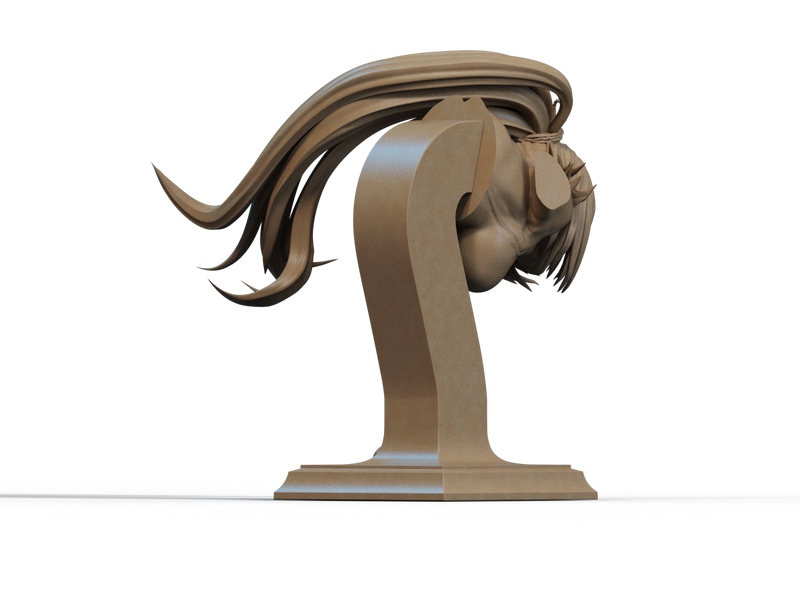 Yoruichi Resin Bust - view 3