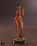 Vixen Resin Statue - view 1