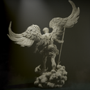 Archangel Michael Resin Statue - view 6