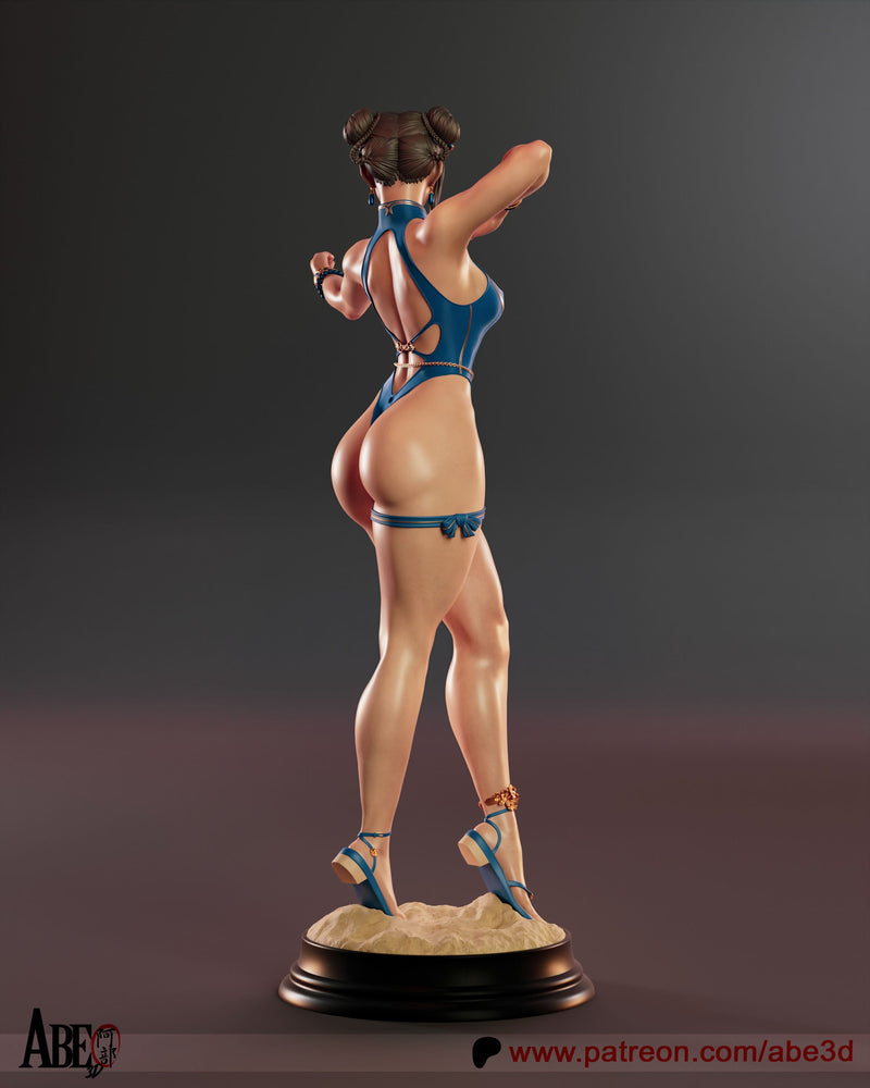 Chun-Li SF6 CST4 Resin Statue - view 4