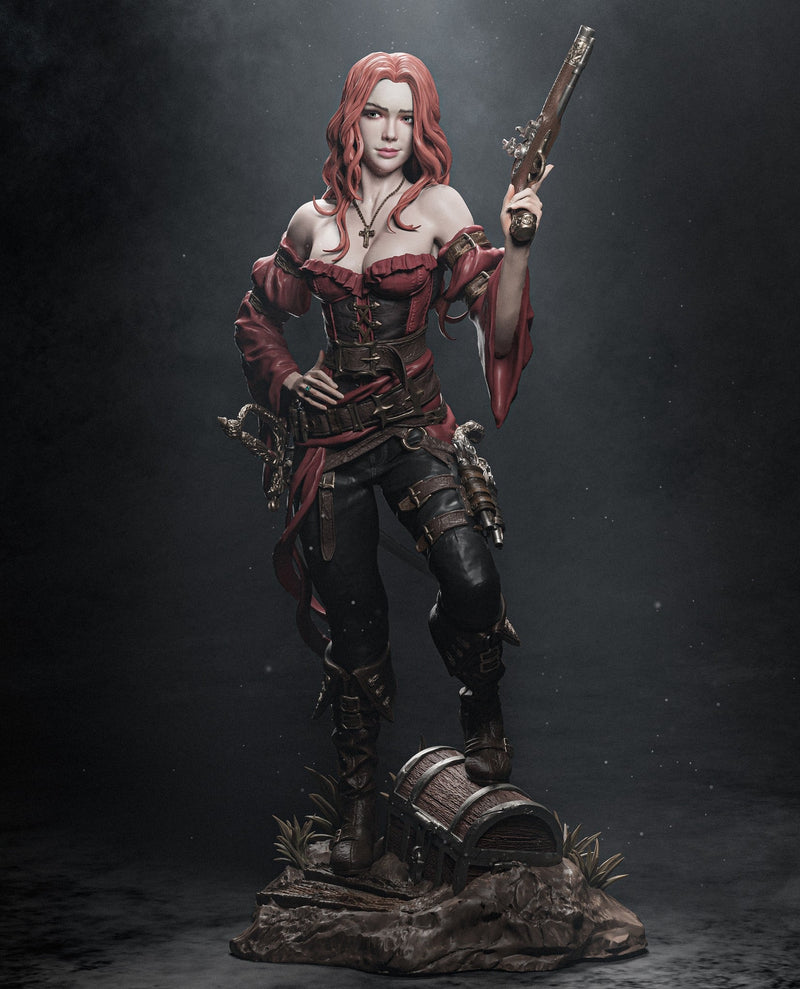 Pirate Resin Statue - view 5