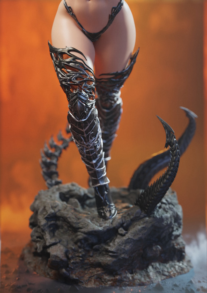 Witchblade Resin Statue - view 4