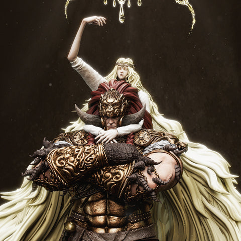 Starscourge Radahn Resin Statue - view 1