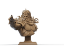 Poseidon Resin Bust - view 1