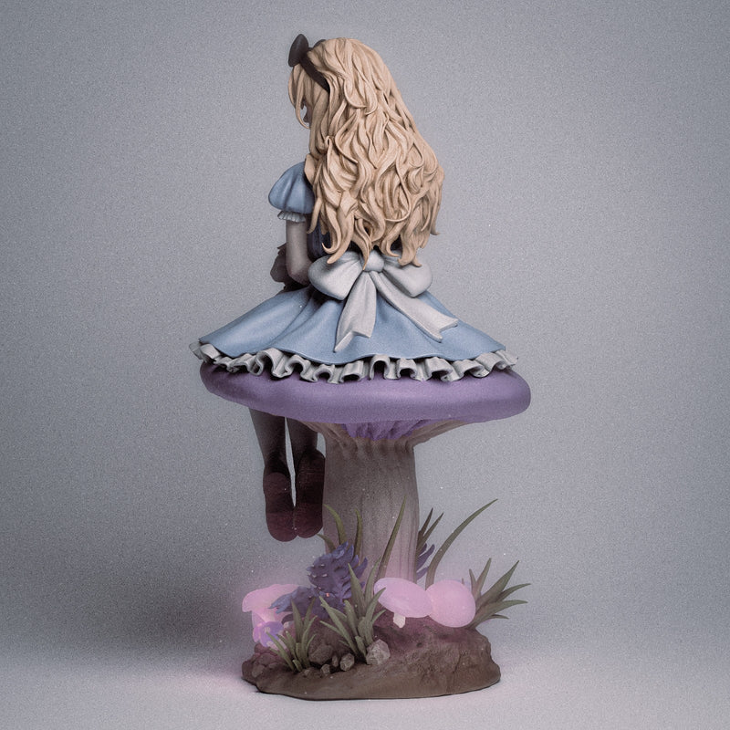 Alice Resin Statue - view 5