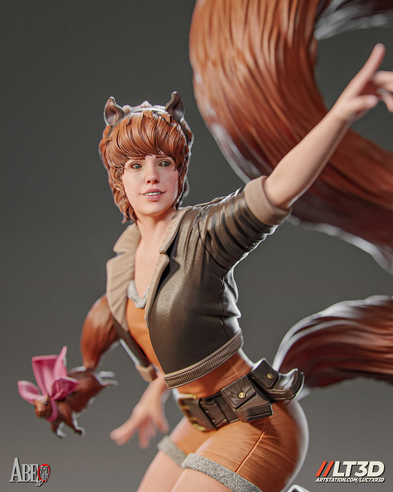 Squirrel Girl Resin Statue - view 4