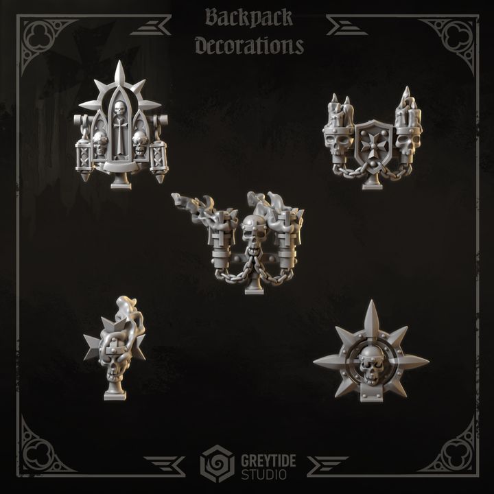 Eternal Crusaders Backpack Decoration