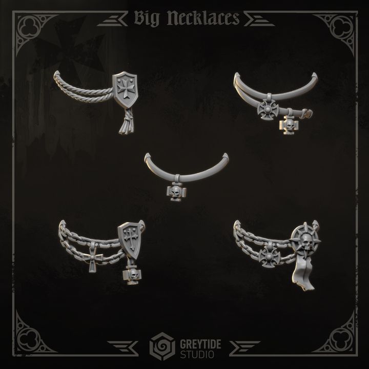 Eternal Crusaders Big Necklaces