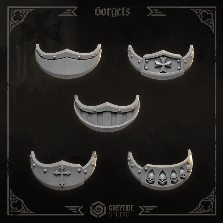 Eternal Crusaders Gorgets