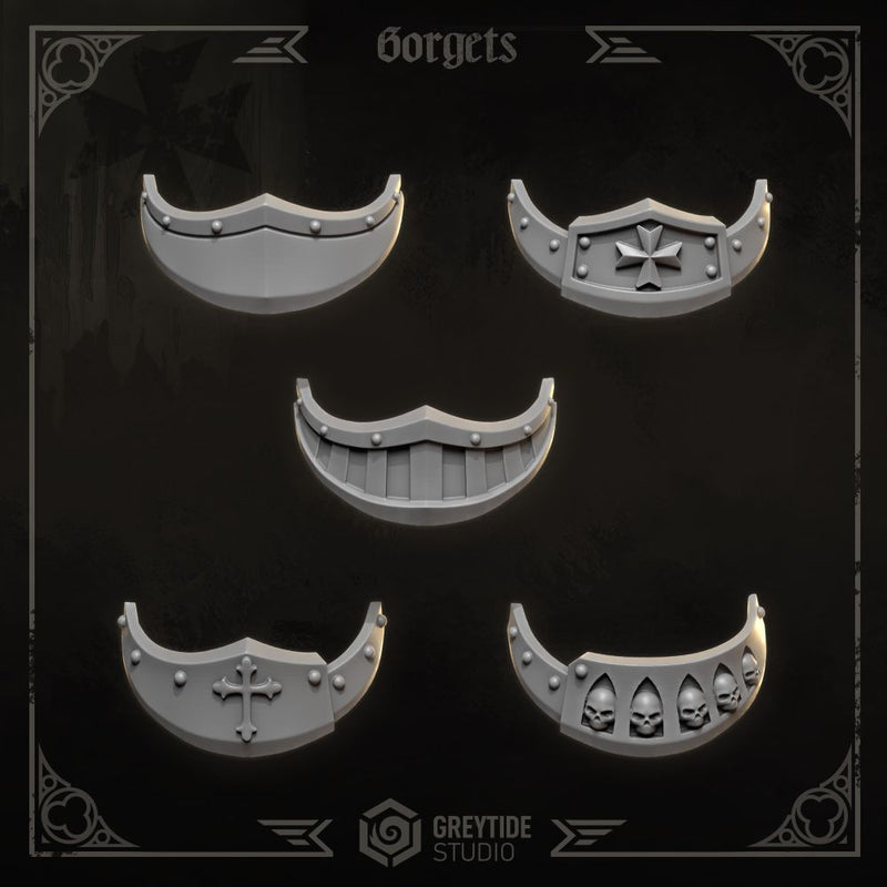 Eternal Crusaders Gorgets