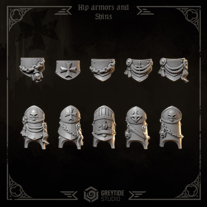 Eternal Crusaders Shins And Hip Armors