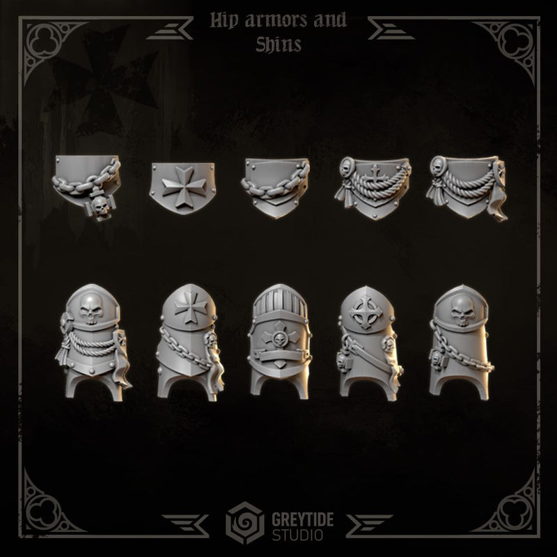 Eternal Crusaders Shins And Hip Armors