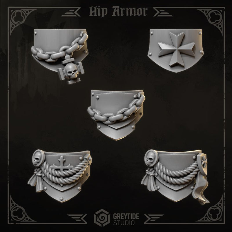 Eternal Crusaders Shins And Hip Armors