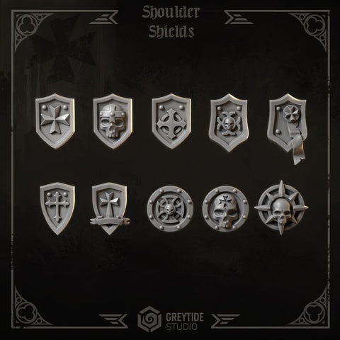 Eternal Crusaders Shoulder Shields