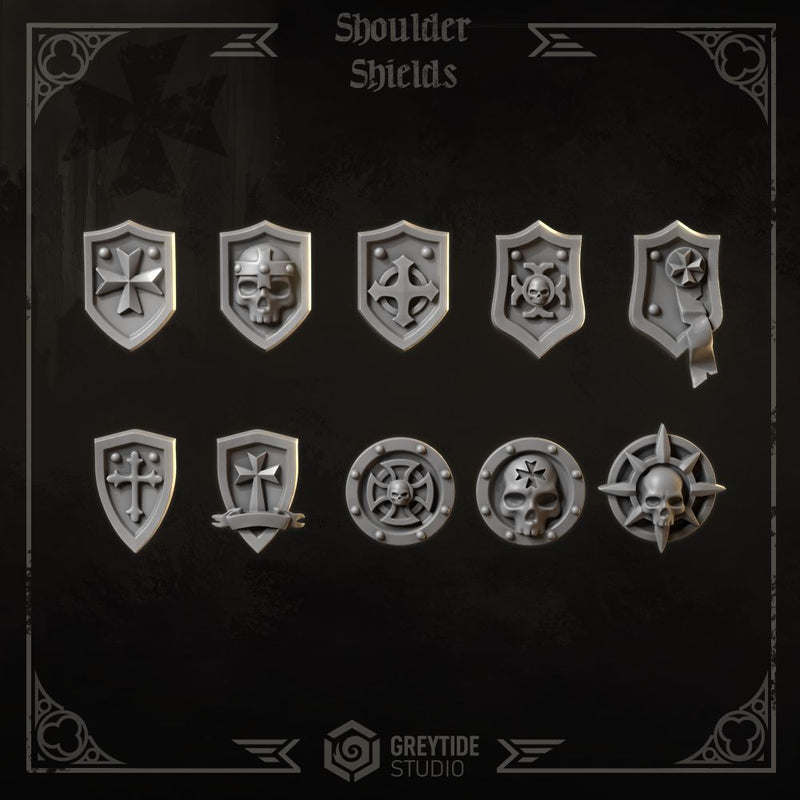 Eternal Crusaders Shoulder Shields