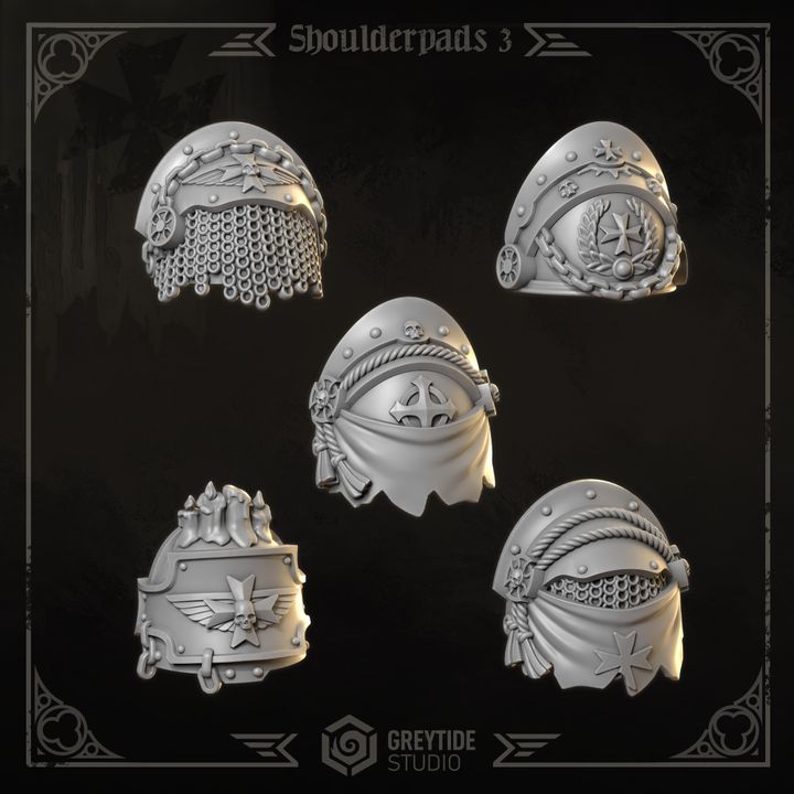 Eternal Crusaders Shoulder Pads 3