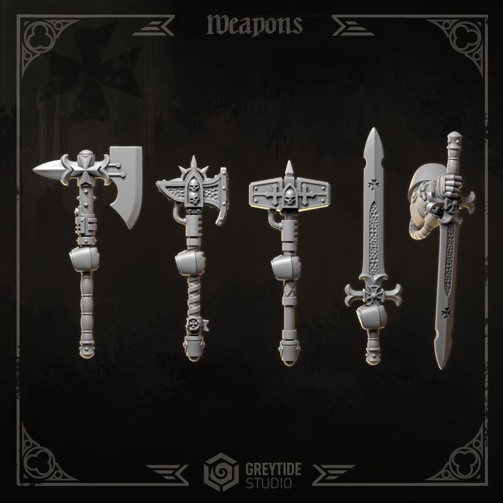 Eternal Crusaders Weapons
