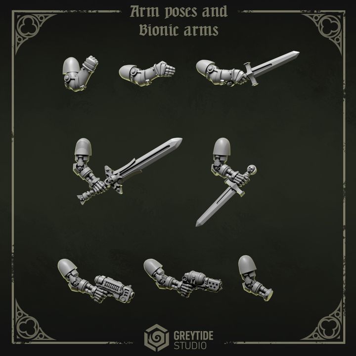Eternal Pilgrims Arm Poses And Bionic Arms