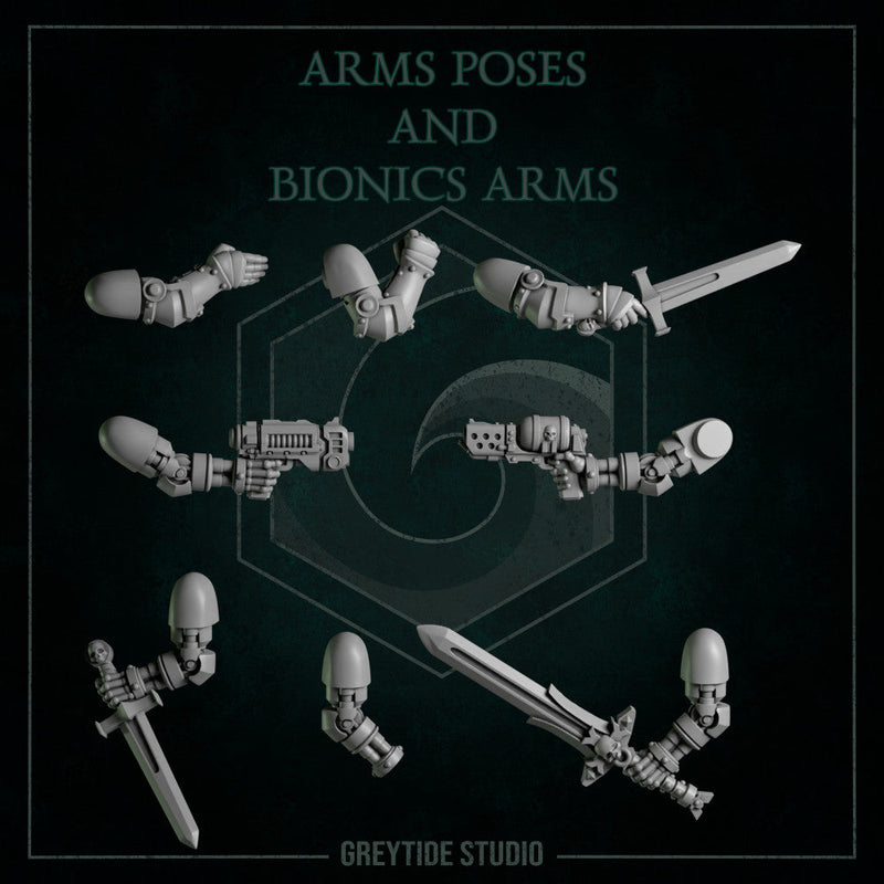 Eternal Pilgrims Arm Poses And Bionic Arms