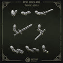 Eternal Pilgrims Arm Poses And Bionic Arms