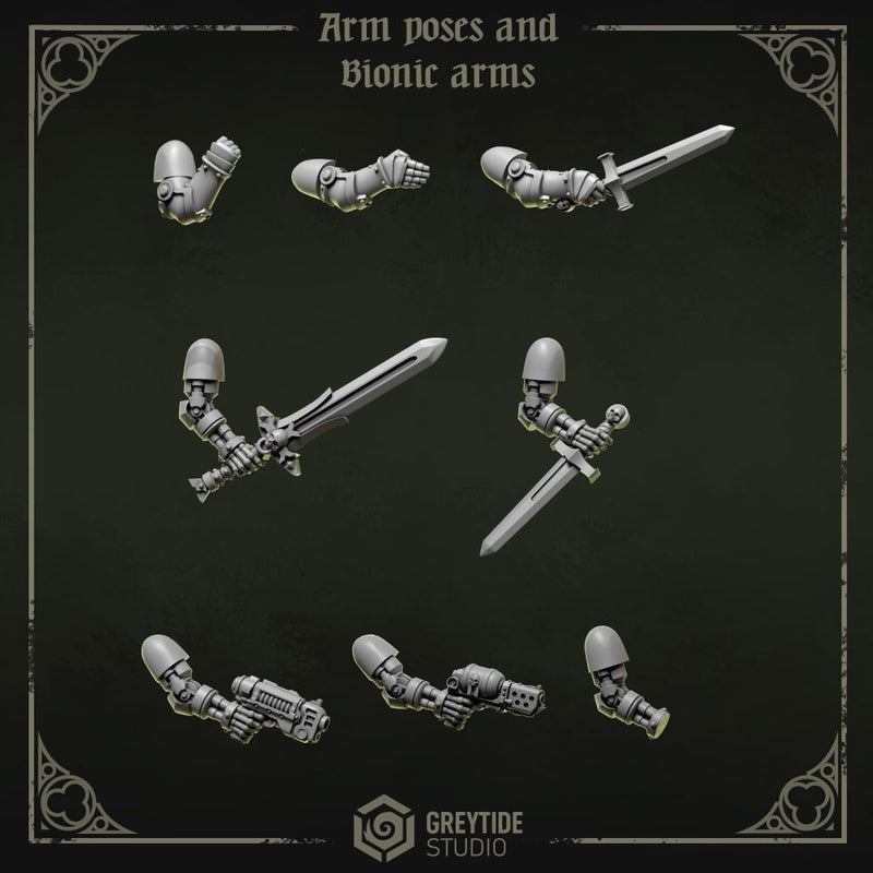 Eternal Pilgrims Arm Poses And Bionic Arms