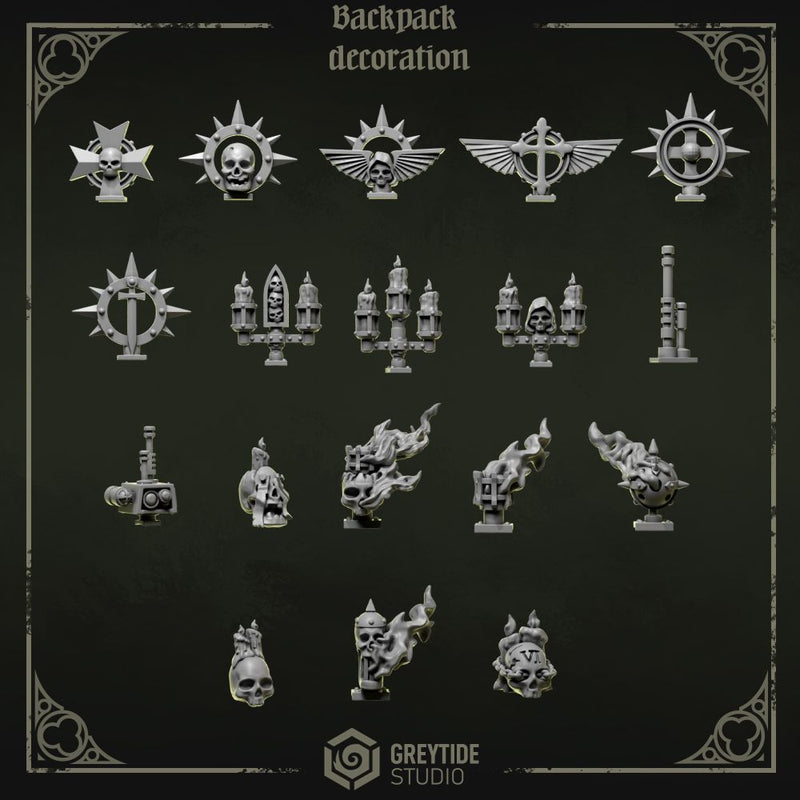 Eternal Pilgrims Backpack Decoration