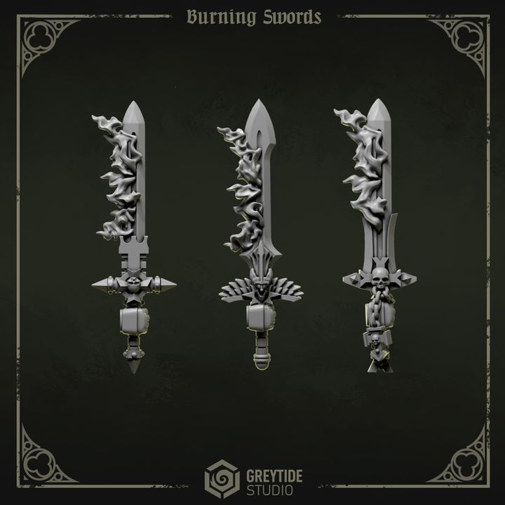 Eternal Pilgrims Burning Swords
