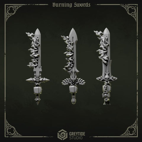 Eternal Pilgrims Burning Swords