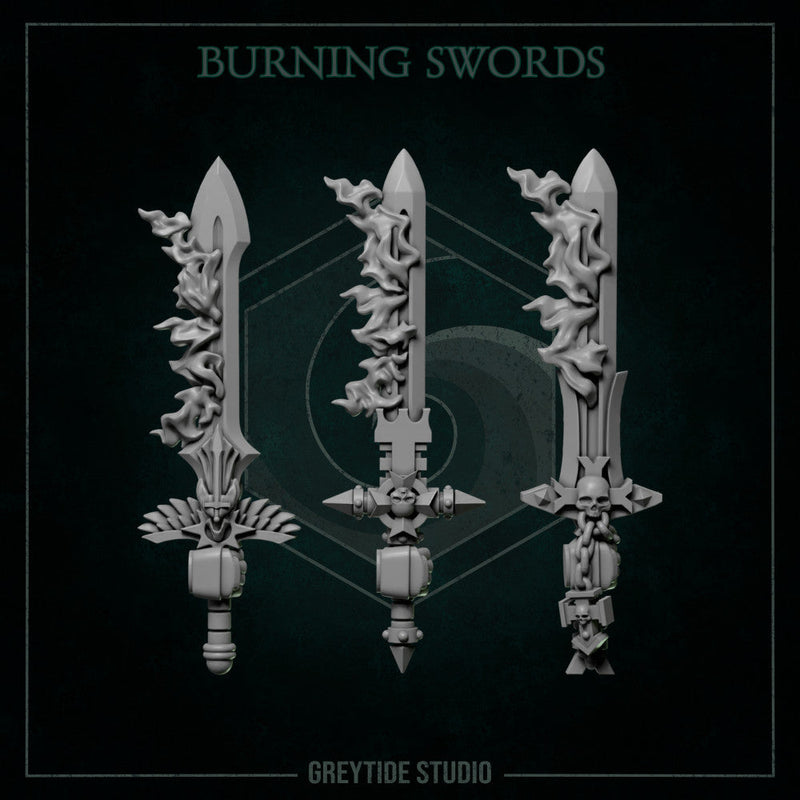 Eternal Pilgrims Burning Swords