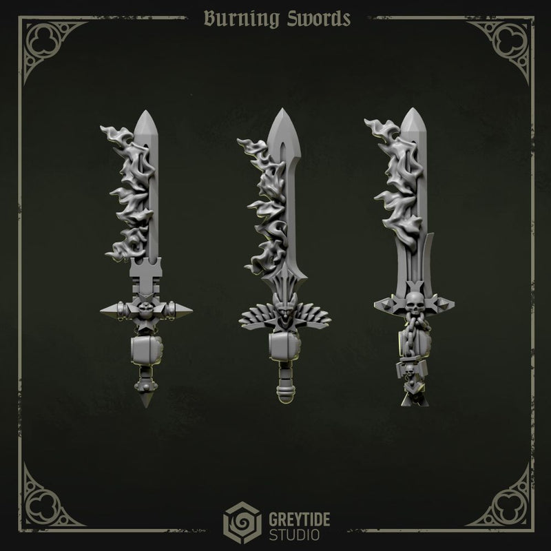 Eternal Pilgrims Burning Swords