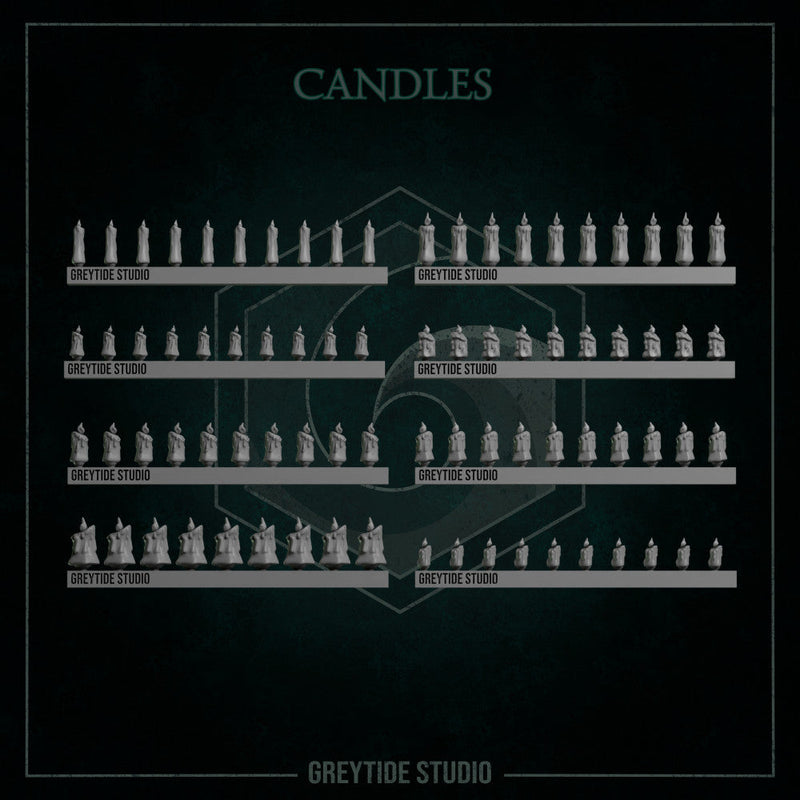 Eternal Pilgrims Candles Decoration