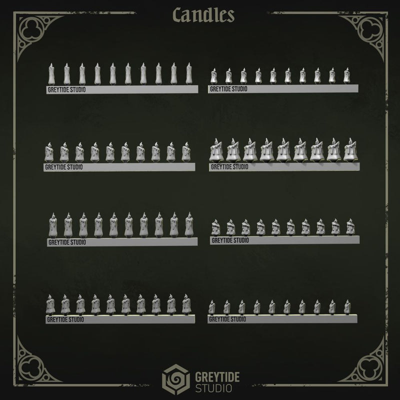 Eternal Pilgrims Candles Decoration